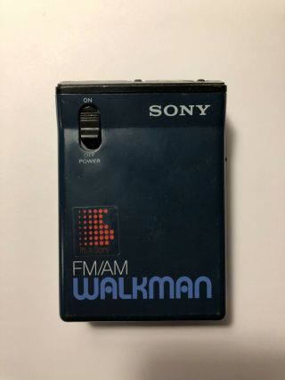Sony Srf - 22w Am - Fm Walkman Radio