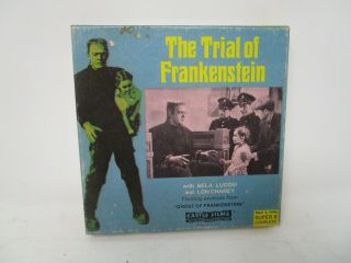 8 Mm Film The Trial Of Frankenstein Bela Lugosi Lon Chaney