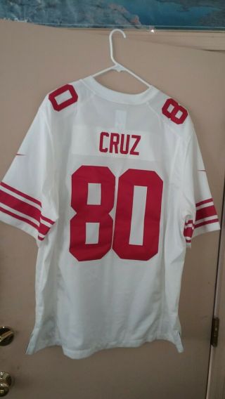 Victor Cruz Vintage Nike York Giants Nfl Jersey White Xxlclean Nfl Authentic
