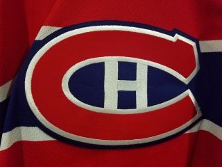 Vintage Montreal Canadiens CCM red blank jersey (adult size XL) 2