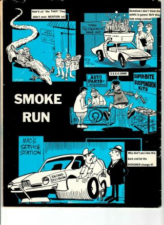 Hot Rod Cartoons September 1971 Vintage Magazines Comics Petersen Publishing 2