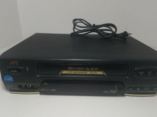 Jvc Hr - Vp653u Pro - Cision Vcr Video Cassette Recorder Vhs Tape Player No Remote
