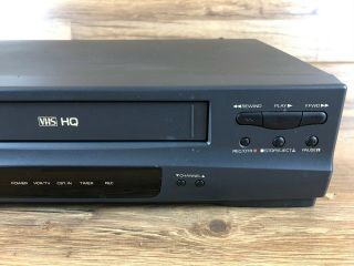 Magnavox VRT222AT22 VCR VHS Player Recorder Black 3