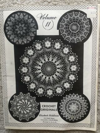 Elizabeth Hiddleson Crochet Doilies Vintage Patterns Volume 11 Pineapple Star