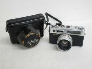 Vintage Yashica Electro 35 Rangefinder Film Camera,  For Parts/repair