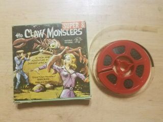 Vintage 8 Movie 8mm The Claw Monsters Action And Adventure In Dark Africa