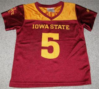 Iowa State Cyclones Football Jersey - Size 4t