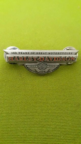 Harley Davidson 2003 Limited Edition 100th Anniversary Pin.