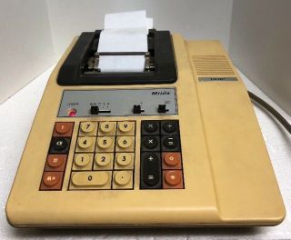 Miida 133p Full Size Office Adding Machine Printing Calculator Commercial Japan