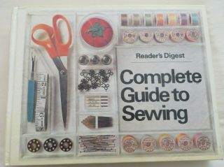 Euc Vintage Readers Digest,  Complete Guide To Sewing,  Hardcover 1976