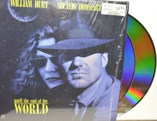 Vintage Laser Disc Until The End Of The World William Hurt 1992 Double Disc