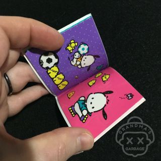 Vtg (sanrio) Pochacco Mini Sticker Book Nos Hello Kitty 1995 90s Sports