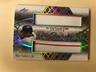 Ken Griffey Jr.  2019 Leaf In The Game Itg Jersey Patch Relic Card 1/2