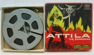 Vintage Attila The Barbarian 8 Mm Movie Castle Films No 1011