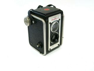 Very Cool Vintage Kodak Duaflex Ii Film Camera With Kodet Lens & Strap