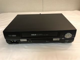 Rca Vr647hf Vcr Video Cassette Recorder Vhs Player Without Remote