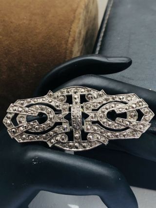 Art Deco Noveau Vintage Design Brooch Pin