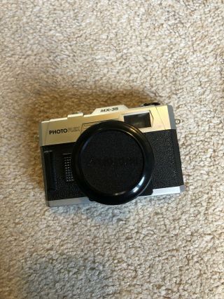 Vintage Photoflex Mx - 35 35mm Fixed Lens Film Camera Box & Case
