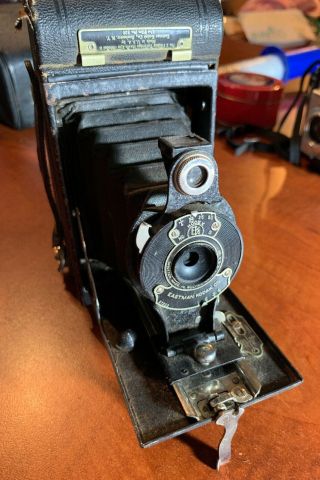 Vintage Kodak No.  2 Model B “hawk - Eye” 116 Film Folding Camera
