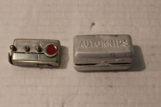 Vintage Haka Autoknips Mechanical Camera Self Timer With Case