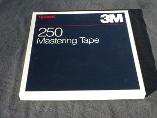 1/4 Inch Analog Tape10 1/2 " Tape For Reel To Reel Record Scotch 3m 250