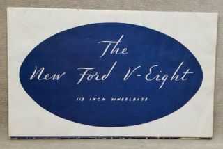 1933 Ford Car Sales Brochure Poster.