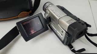 Jvc Mini Dv Dual Cam Camcorder Gr - Dvl805 Video Movie Camera Complete Remote Char