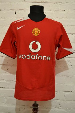 Vintage Manchester United 2004/2006 Home Football Shirt Soccer Jersey Mens M