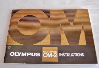 Olympus Om 2 Instruction Book In English