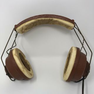 Vintage Koss Stereophones Headphones - Patent Pending Model