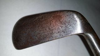 Vintage Hickory St.  Andrews Scotland Christie Kwandk Iron Mashie 40 " 515