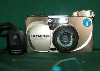 Vintage Olympus Mju Zoom 130 W / Remote