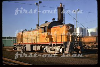 Slide - Tidewater Southern 747 Ex Union Pacific Alco Rs - 1 June 1971