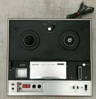 Vintage Sony Tc - 355 Reel Tape Recorder