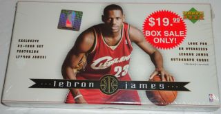 2003 - 2004 Lebron James 32 Card Rookie Set Randomly Inserted Autograph