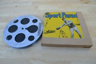 16mm Film Movie & Reel 1942 Thrills,  Spills Sport Parade Castle Films