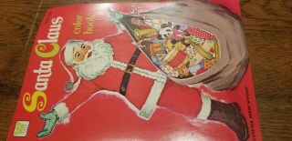 Whitman Santa Claus Christmas Coloring Book 1977.  1940 
