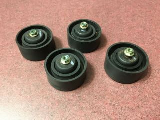 Realistic Lab 250 Turntable Parts - Rubber Feet (set Of 4)
