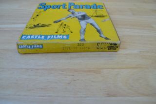 16mm Film Movie & Reel SPORTS SERIES PARADE 353 Bowling Ace ' s Castle Films 2