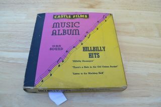 16mm Film Movie & Reel 1946 Music Album Hillbilly Hits Ma5 Castle Films