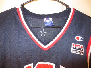Vintage Champion Vince Carter USA Dream Team Olympics Jersey Size 40 3