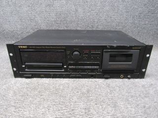 Teac Ad - 500 Compact Disc Player Reverse Cassette Desk Combo Player Parts/repair