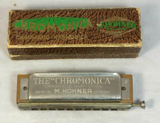 Vintage Hohner 260 C Chromonica Chromatic Harmonica