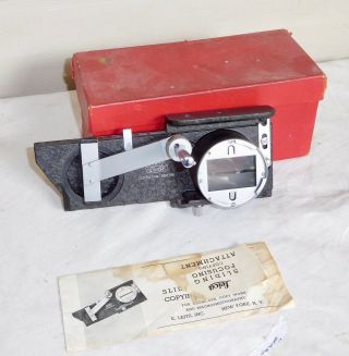Leitz / Leica Oozab Focoslide Sliding Slide Copier & Box