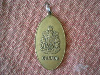 Vintage Canadian Government Parks Canada Key Fob
