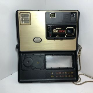 Vintage Retro Kodak Disc 8000 Collectible Camera Great Shape