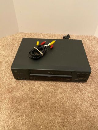 Lxi 934 Vcr Vhs Video Cassette Recorder Player 4 Head Hi - Fi Model 934