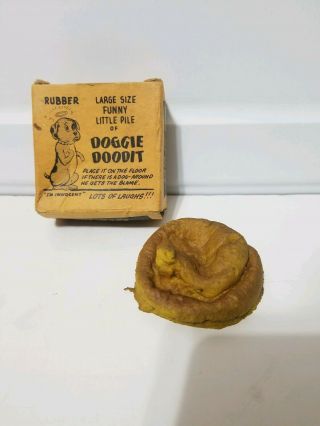 Doggie Doodit Fake Dog Poop (vintage Rubber)