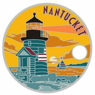 Pathtag 42095 - Nantucket - Lighthouse - Usa Vintage Poster Club