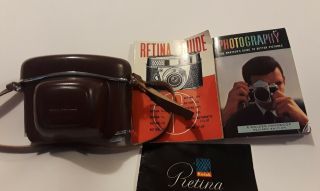 Kodak Retina Automatic Iii 3 Camera With Hard Case Retina - Xenar F/2.  8 45mm Lens
